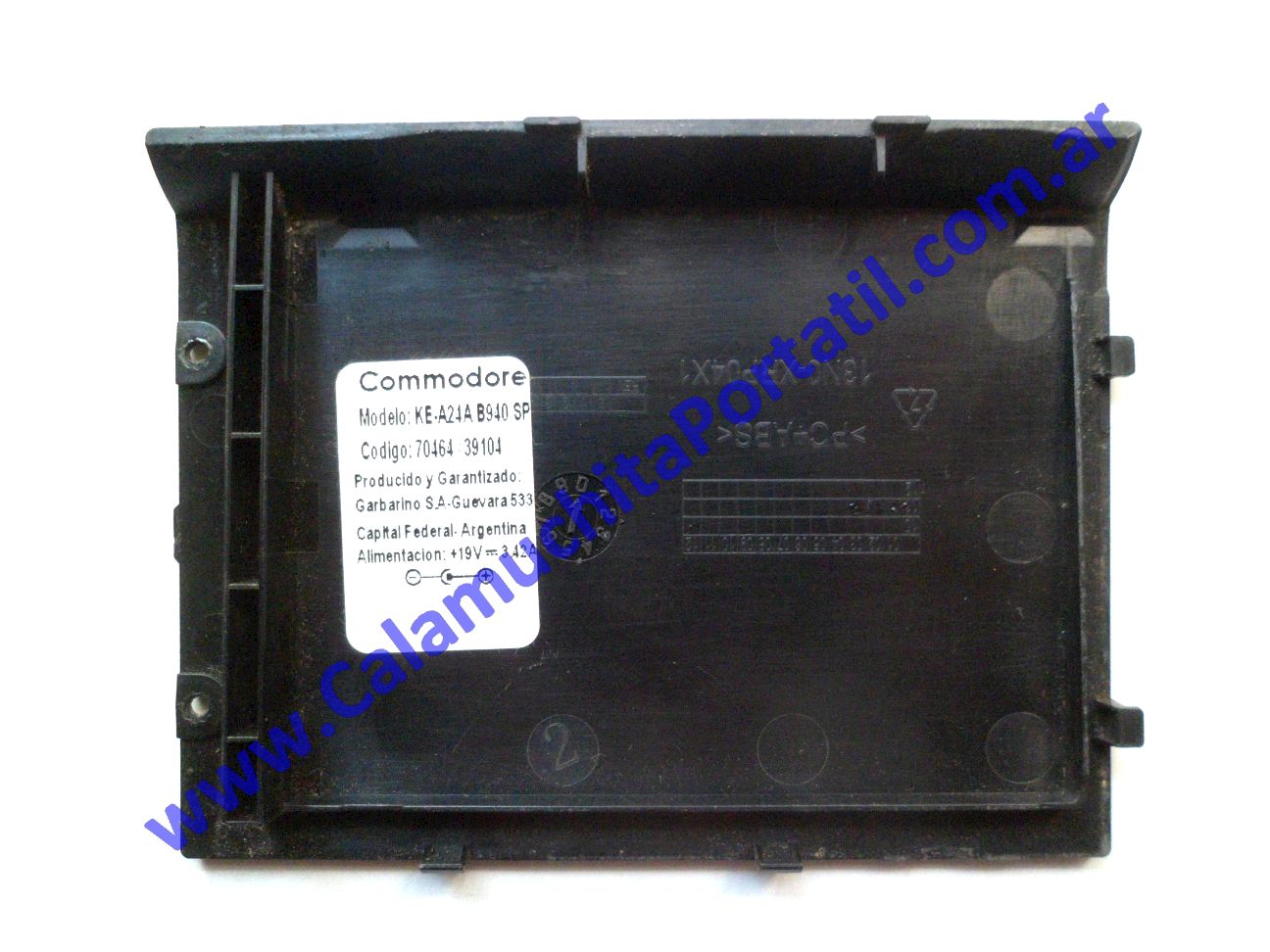 Carcasa Tapa Disco Commodore KE-A24A B940