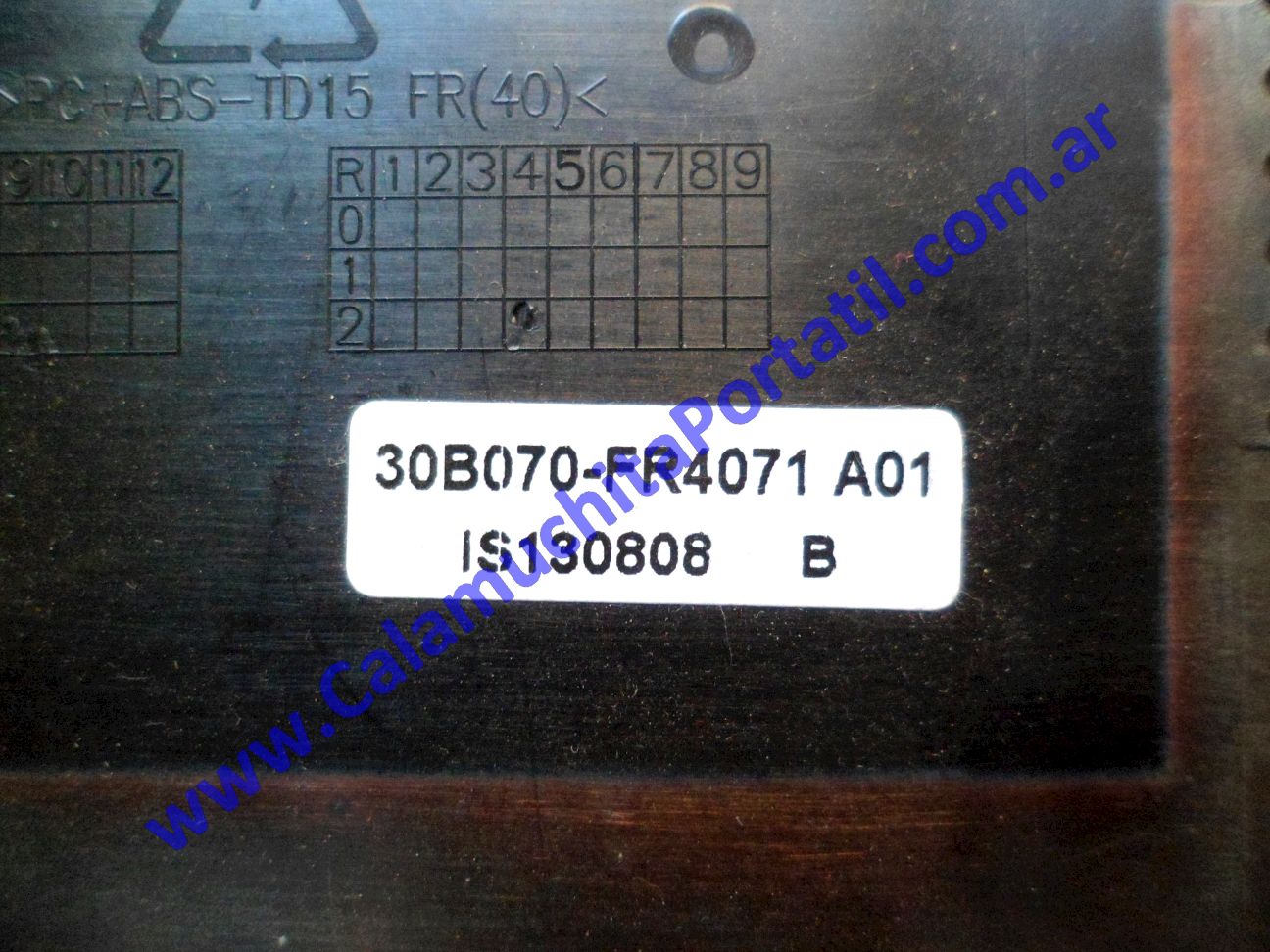 Carcasa Tapa Memoria Noblex NB1502U