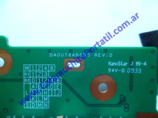 Placa USB HP Pavilion HDX16 - X16t-1200 - NK133AV