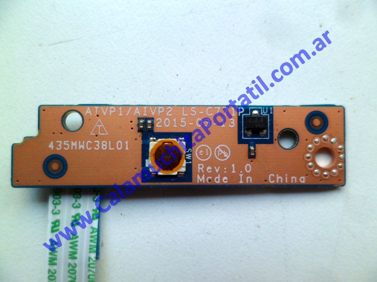 Placa Encendido Lenovo B50-10 - 80QR