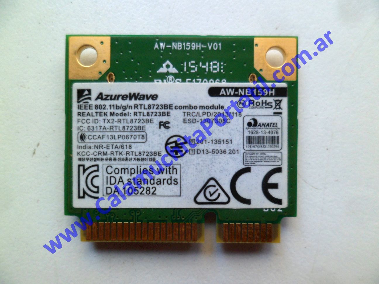 Placa Wifi Lenovo B50-10 - 80QR