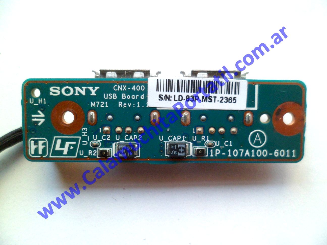 Placa USB Sony Vaio VGN-NR220FE - PCG-7112P