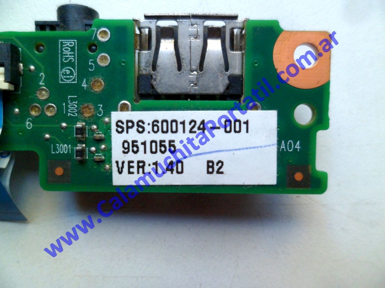 Placa USB Compaq Mini CQ10-120LA - WD943LA#AC8