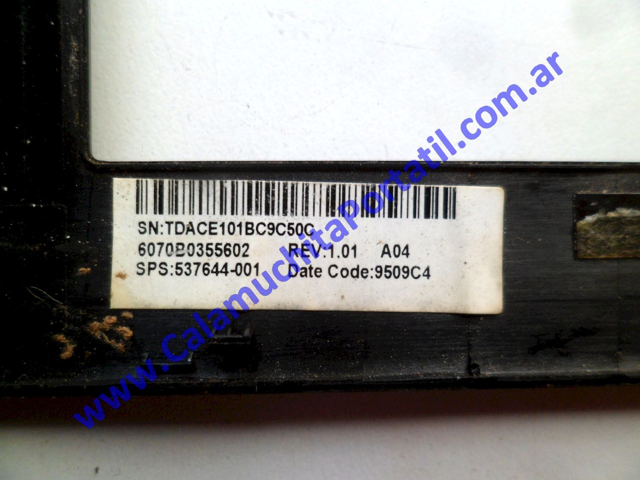 Carcasa Marco Compaq Mini CQ10-120LA - WD943LA#AC8