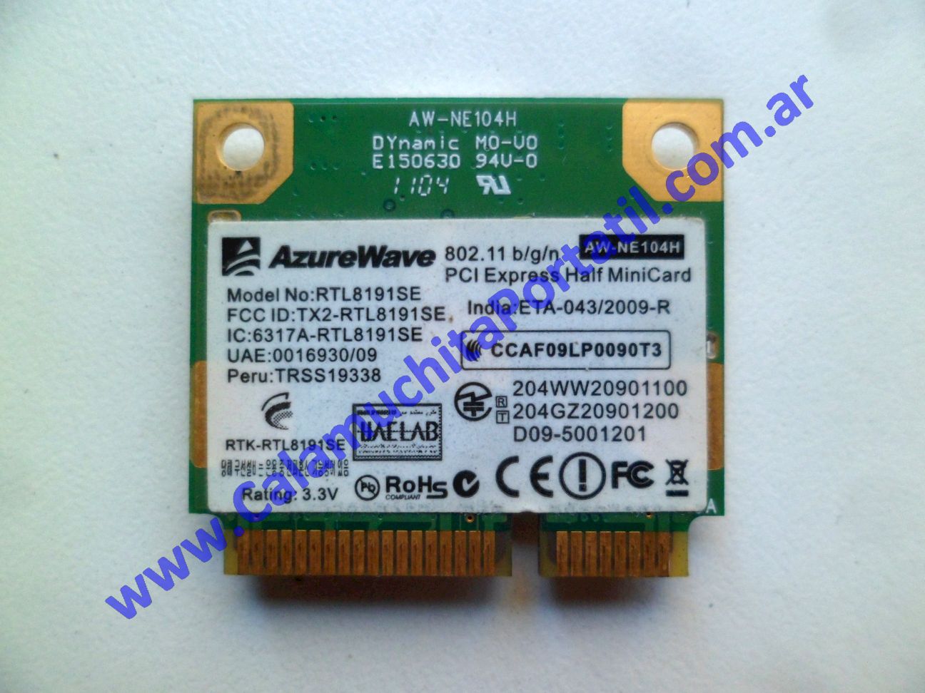 Placa Wifi Eurocase TWH