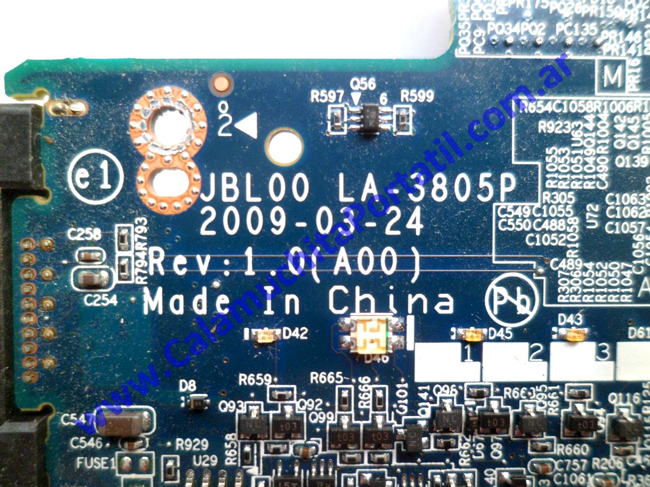 Mother Dell Latitude E6400 - PP27L