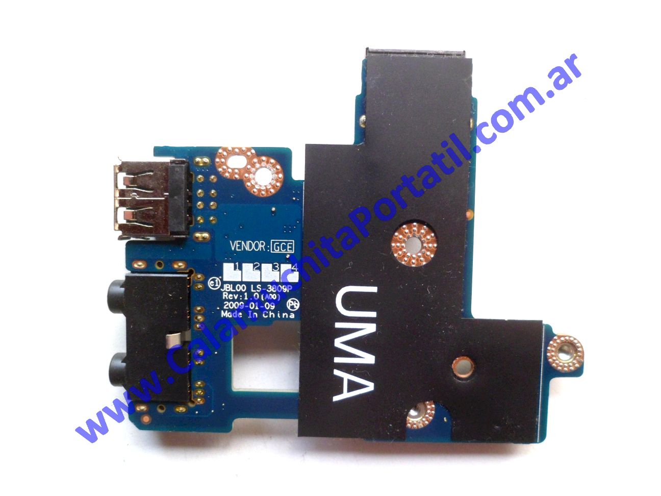 Placa USB Dell Latitude E6400 - PP27L