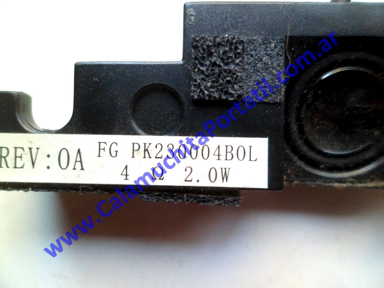 Parlantes Dell Latitude D630 - PP18L