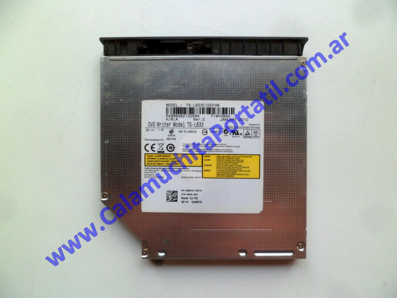 Grabadora DVD Dell Inspiron 1764 - P07E