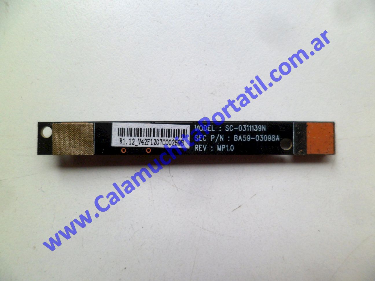 Webcam Samsung NP300E5A-AD4AR