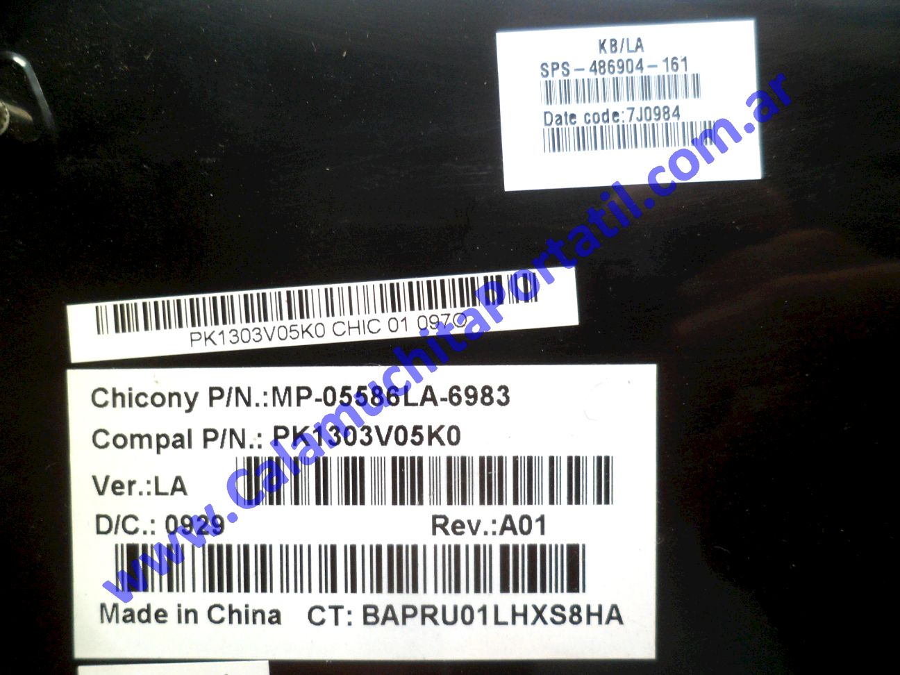 Teclado Compaq Presario CQ40-505la - VD678LA#AC8