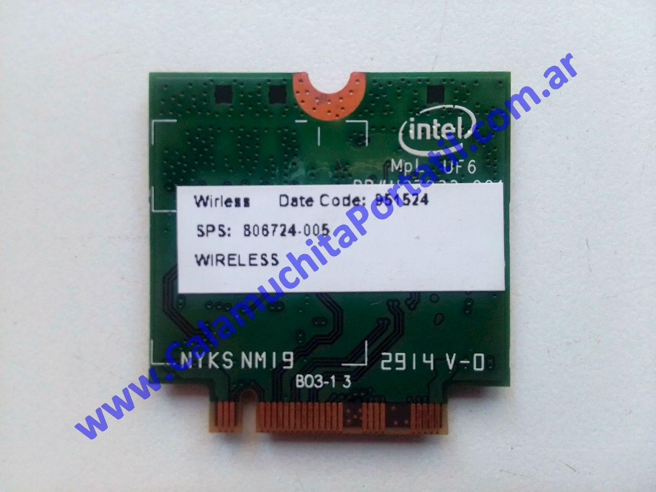 Placa Wifi HP Elite x2 1011 G1 - F8A52AV#ABA