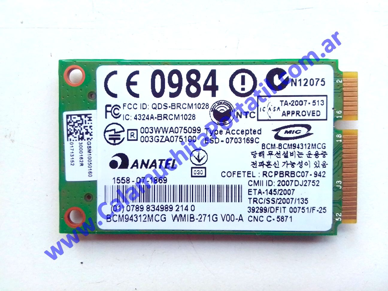 Placa Wifi Lenovo G550 - 2958