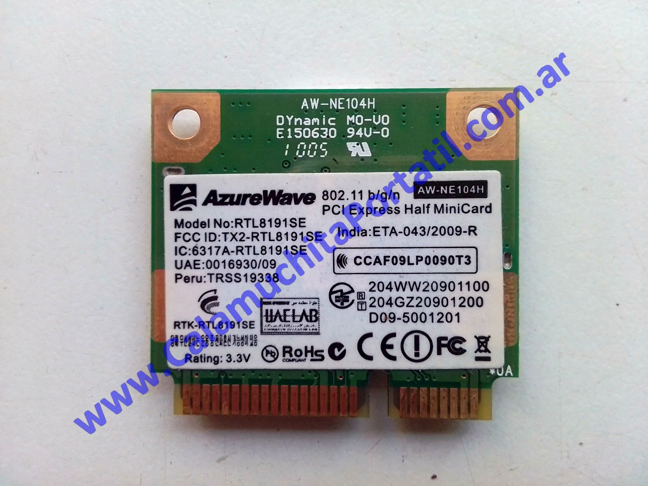 Placa Wifi Commodore KE-8327-MB