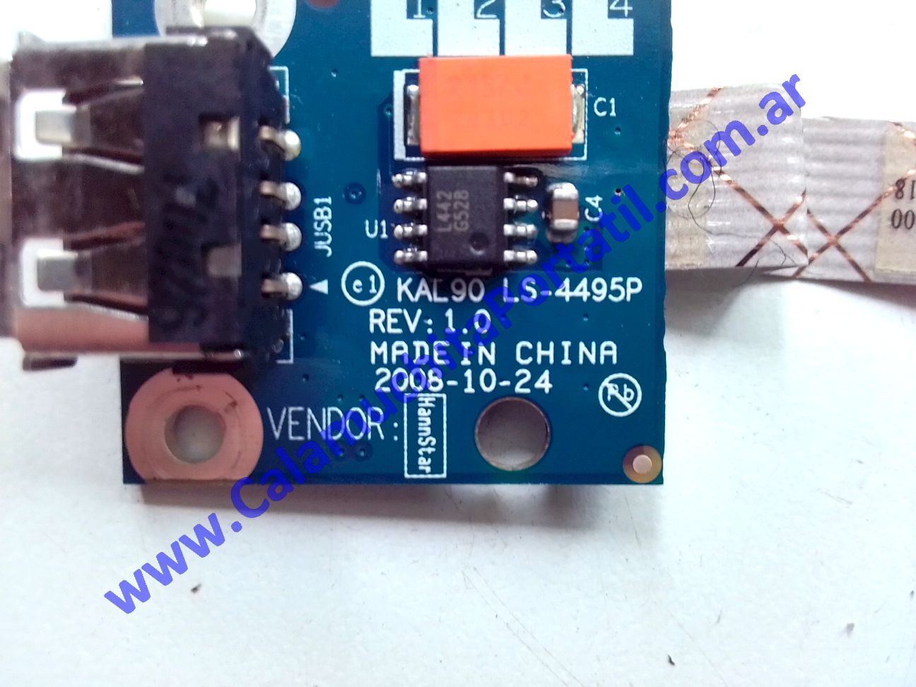 Placa USB Acer Aspire 4540-5884 - KBLG0