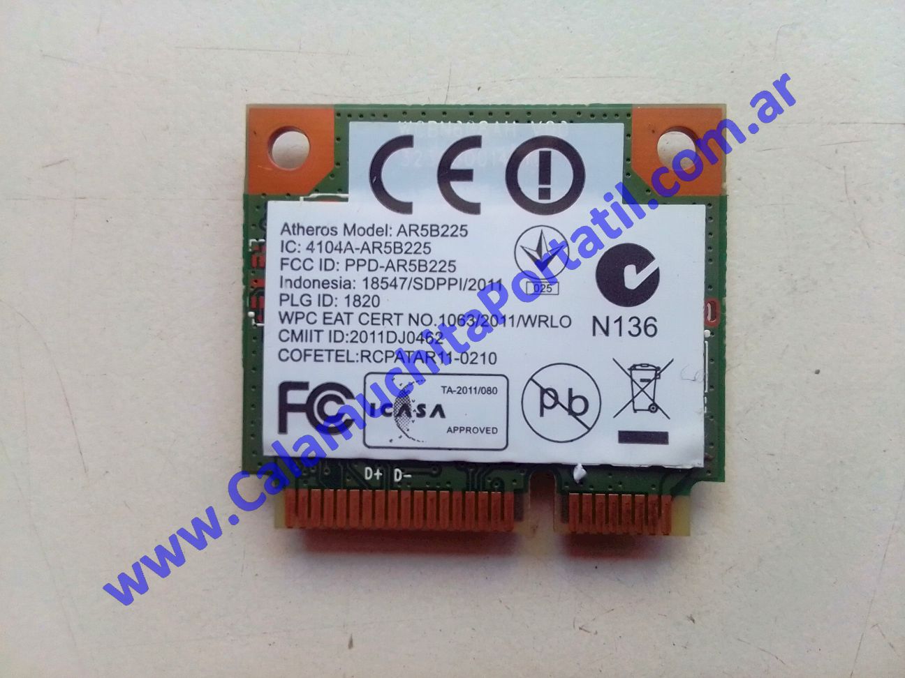 Placa Wifi CX CX219xx