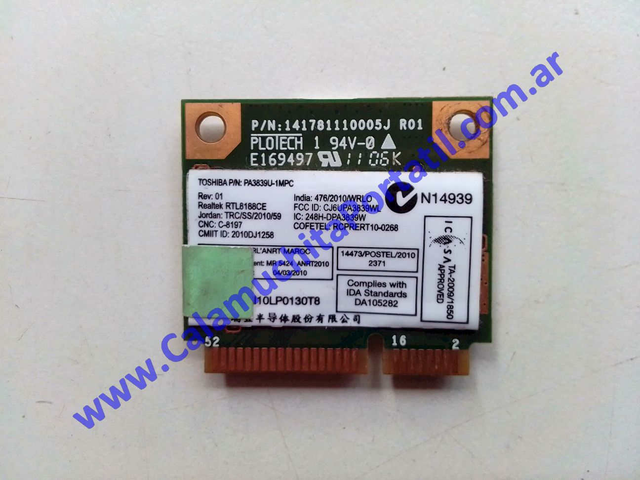 Placa Wifi Positivo BGH A-450 - A400