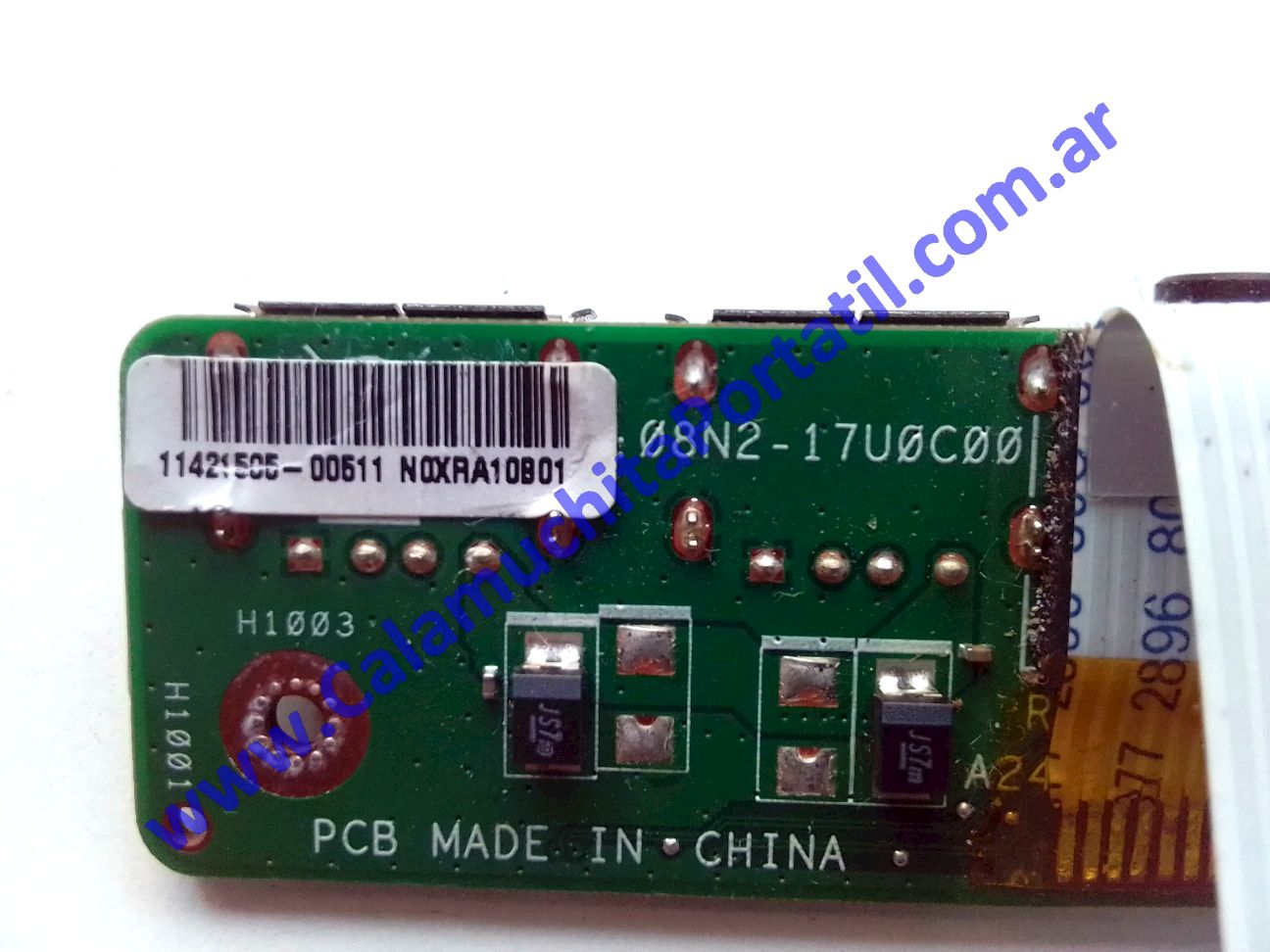 Placa USB RCA A4 1125B