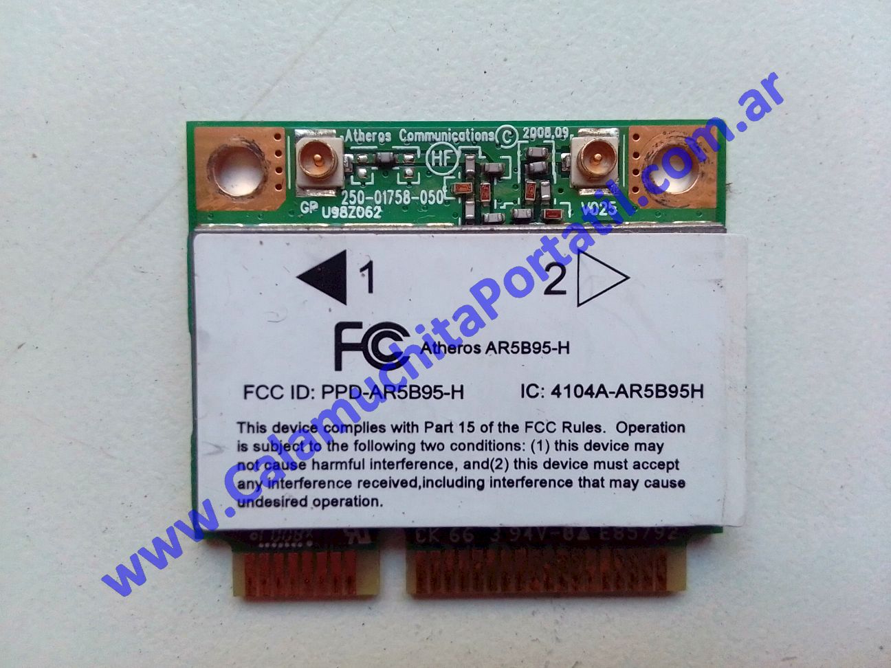 Placa Wifi HP Pavilion dv7-3128ca - WA799UA#ABC