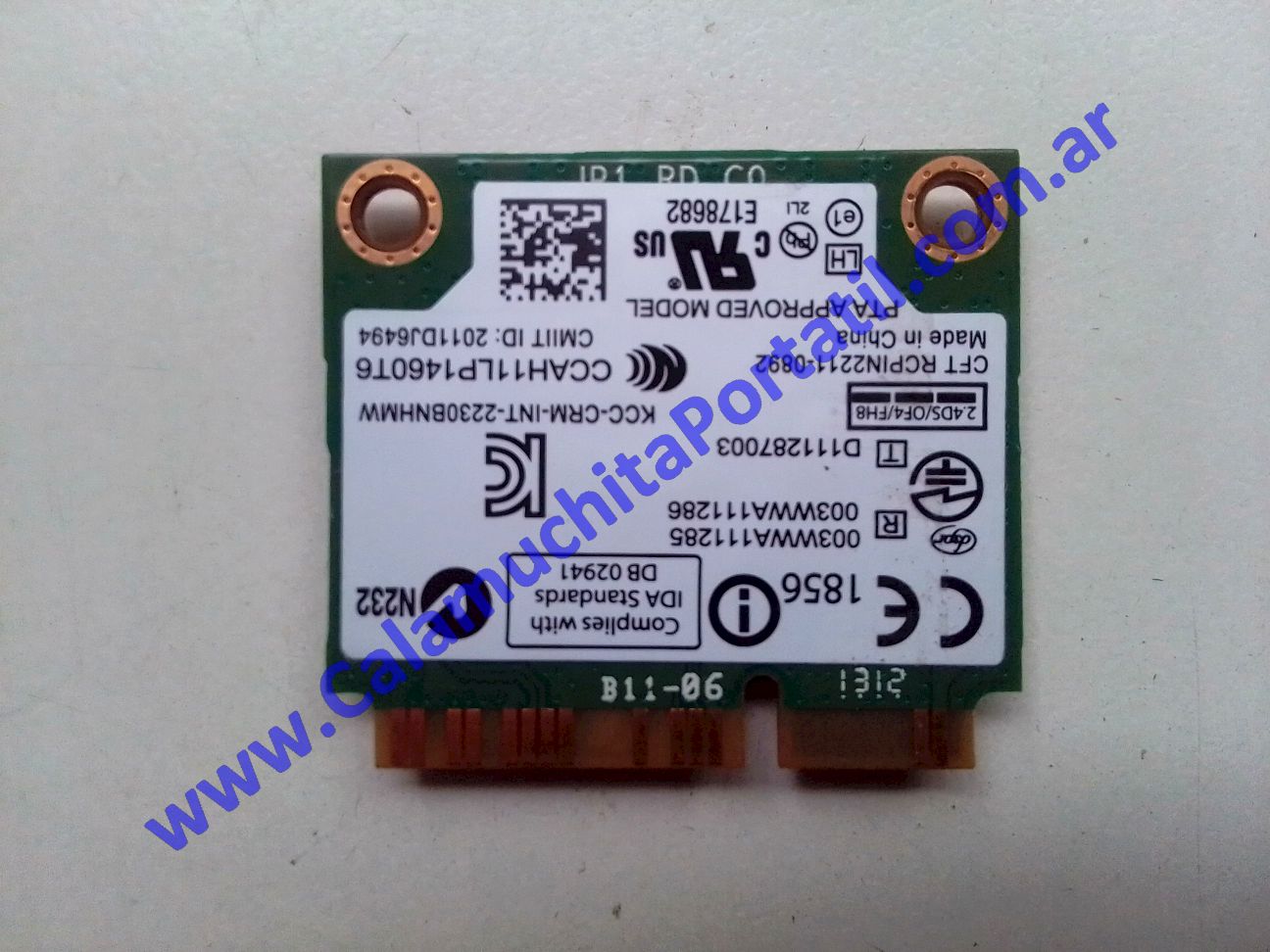 Placa Wifi HP ENVY Ultrabook 4-1101sg - C0U89EA#ABD