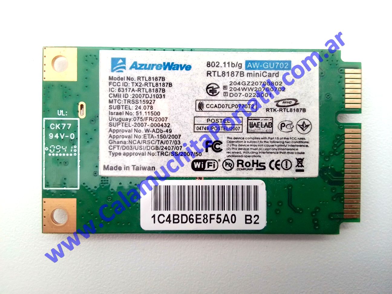Placa Wifi Banghó B-763XS