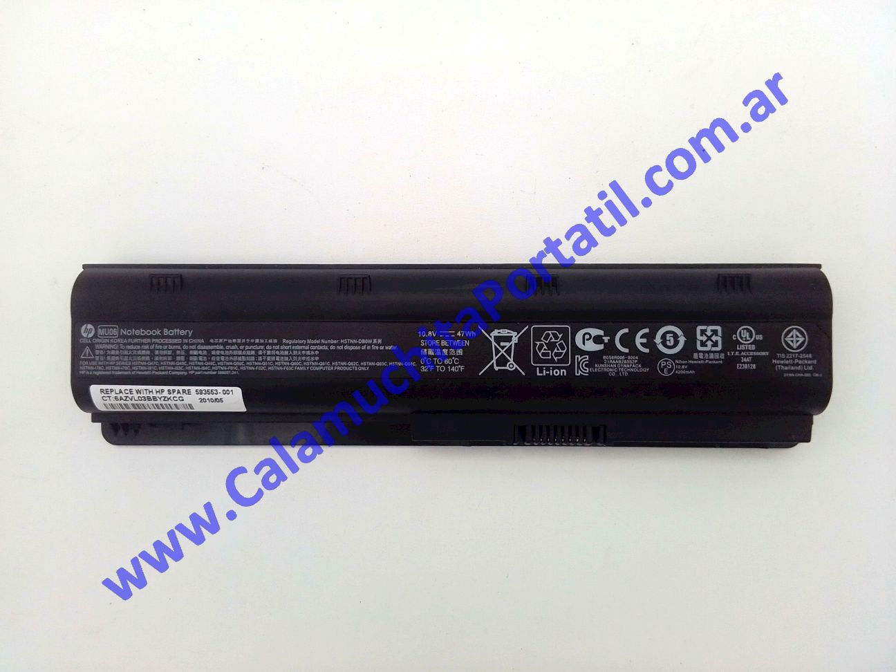 Batería Compaq Presario CQ42-122LA - WX482LA#AC8