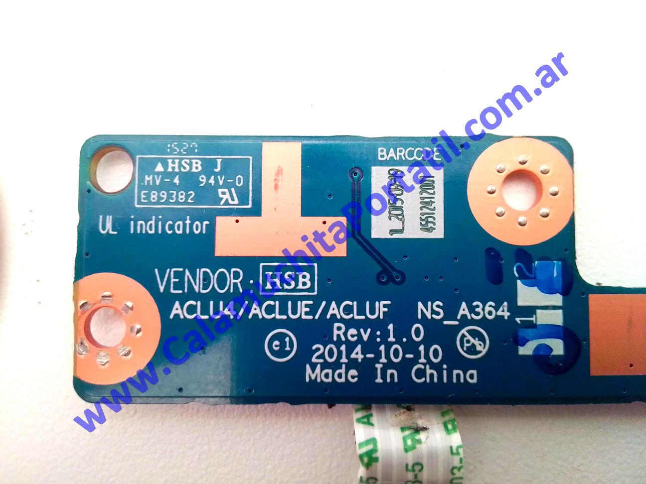 Placa Encendido Lenovo G50-80 - 80E5