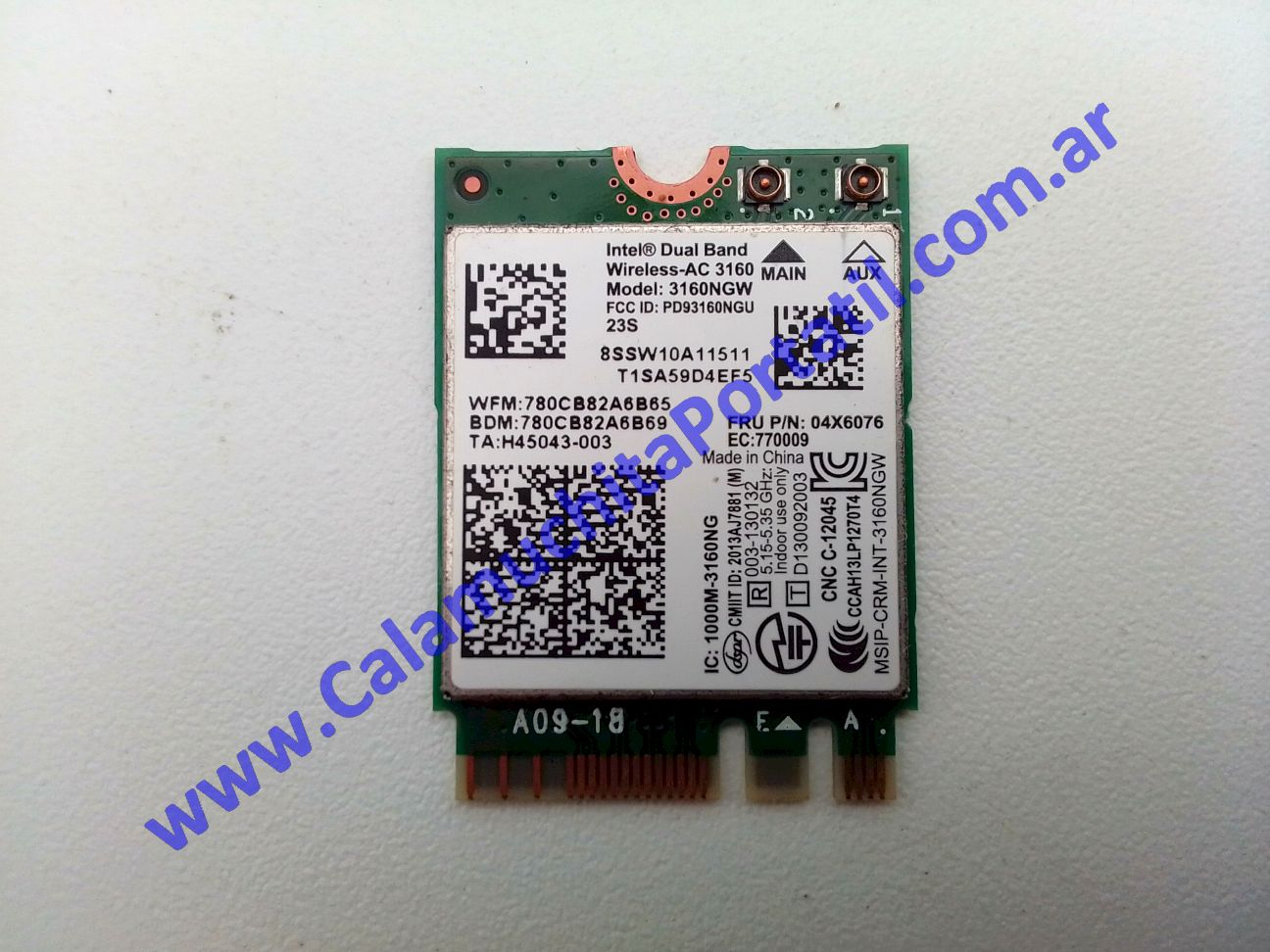 Placa Wifi Lenovo G50-80 - 80E5
