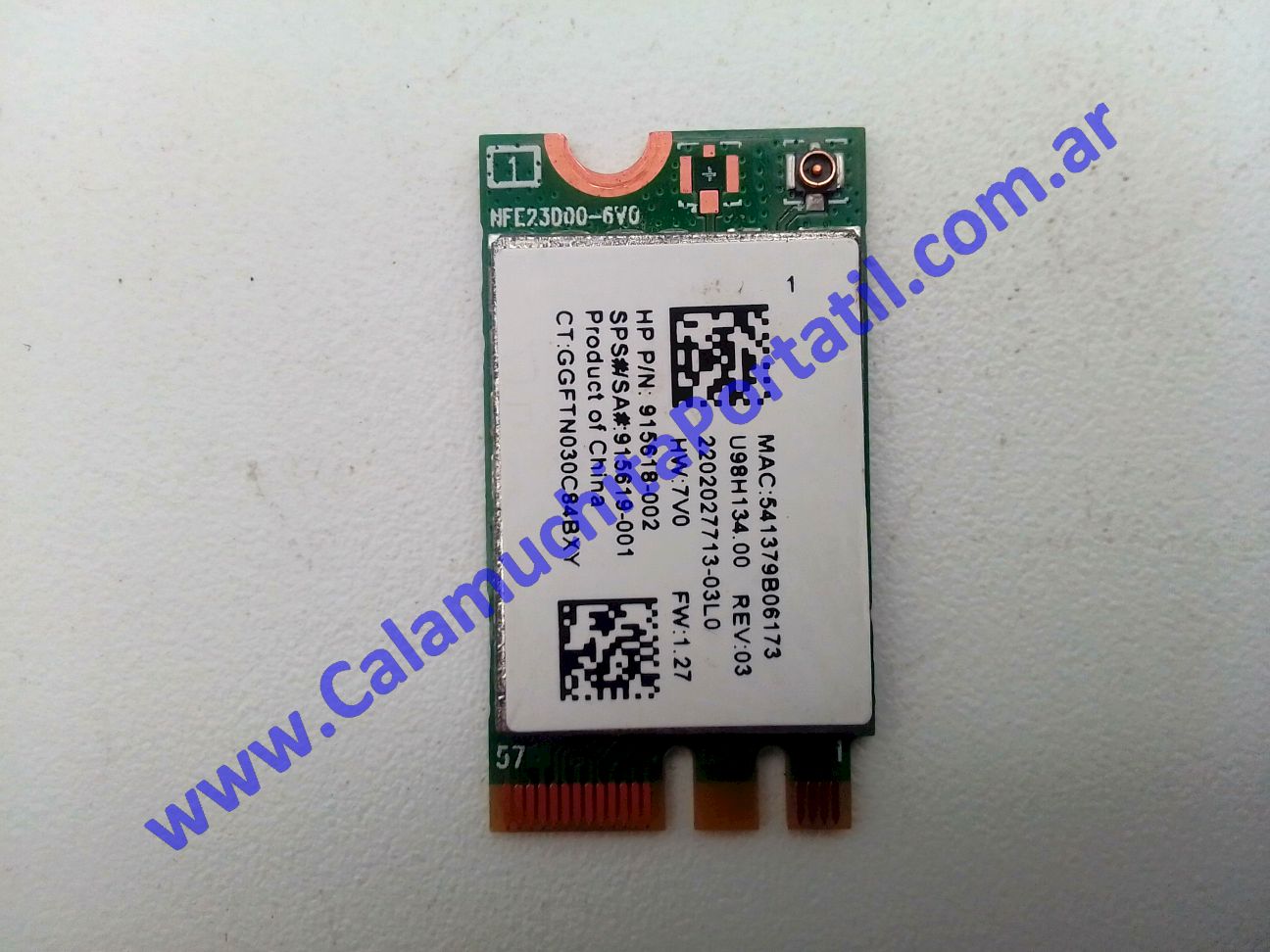 Placa Wifi HP 15-bs023la