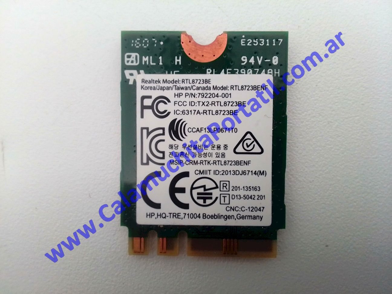 Placa Wifi HP 14-ac111la - L9M08LA#ABM