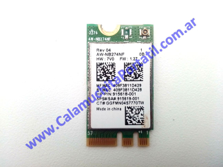 Placa Wifi HP 240 G6 - 1NW21LA#AC8